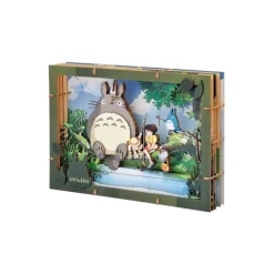Maison Ghibli Théâtre de papier Deluxe Totoro pêche - Mon Voisin Totoro