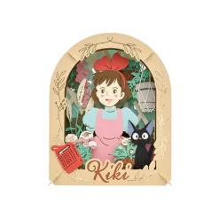 Maison Ghibli Théâtre de papier Flower garden - Kiki la petite sorcière