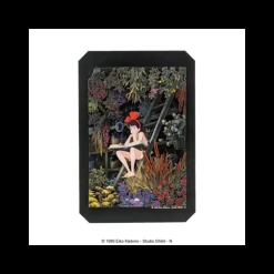 Maison Ghibli Théâtre de papier Ombres Le coin des filles - Kiki la petite sorcière
