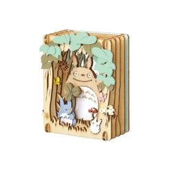 Maison Ghibli Théâtre de papier Style bois Totoro Dondoko - Mon Voisin Totoro