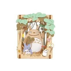 Maison Ghibli Théâtre de papier Style bois Totoro Dondoko - Mon Voisin Totoro