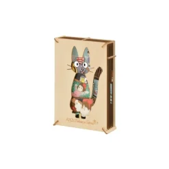 Maison Ghibli Théâtre de papier Style bois Silhouette Jiji - Kiki la petite sorcièr