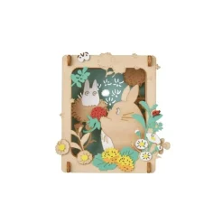 Maison Ghibli Théâtre de papier Style bois Cueillette des fraises - Mon Voisin Toto