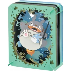 Maison Ghibli Théâtre de papier Totoro Sous la lune - Mon Voisin Totoro