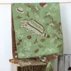 Maison Ghibli Étole vert clair Totoro & Chatbus - Mon Voisin Totoro