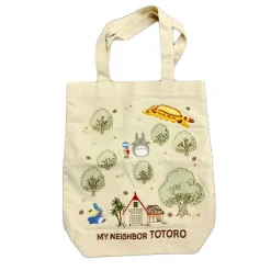 Maison Ghibli Tote bag avec patch Forêt de Totoro  - Mon Voisin Totoro