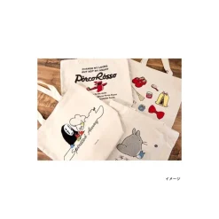 Maison Ghibli Tote bag Brodé No Face Tricotant - Le Voyage de Chihiro