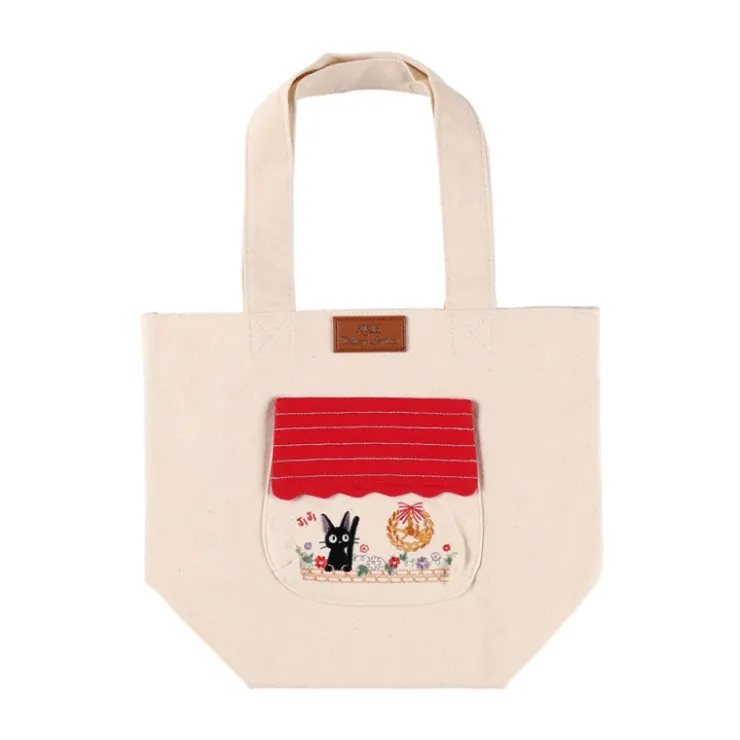 Maison Ghibli Tote bag Jiji Au milieu des fleurs - Kiki la petite sorcière