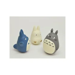 Maison Ghibli Trois Figurines à Collectionner Totoro - Mon Voisin Totoro