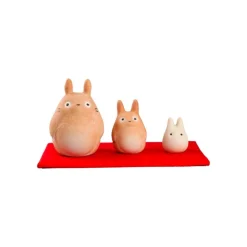 Maison Ghibli Trois Statuettes Totoro Shigaraki - Mon Voisin Totoro