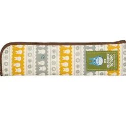 Maison Ghibli Trousse Avec Lanière Cuir Totoro Blanc - Mon Voisin Totoro