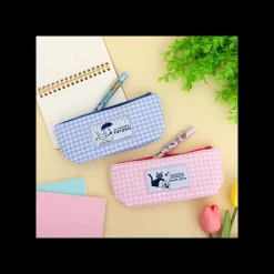 Maison Ghibli Trousse bleue à carreaux - Mon Voisin Totoro