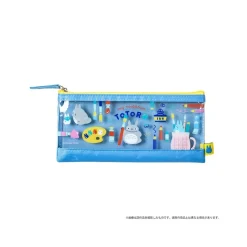 Maison Ghibli Trousse transparente bleue - Mon Voisin Totoro