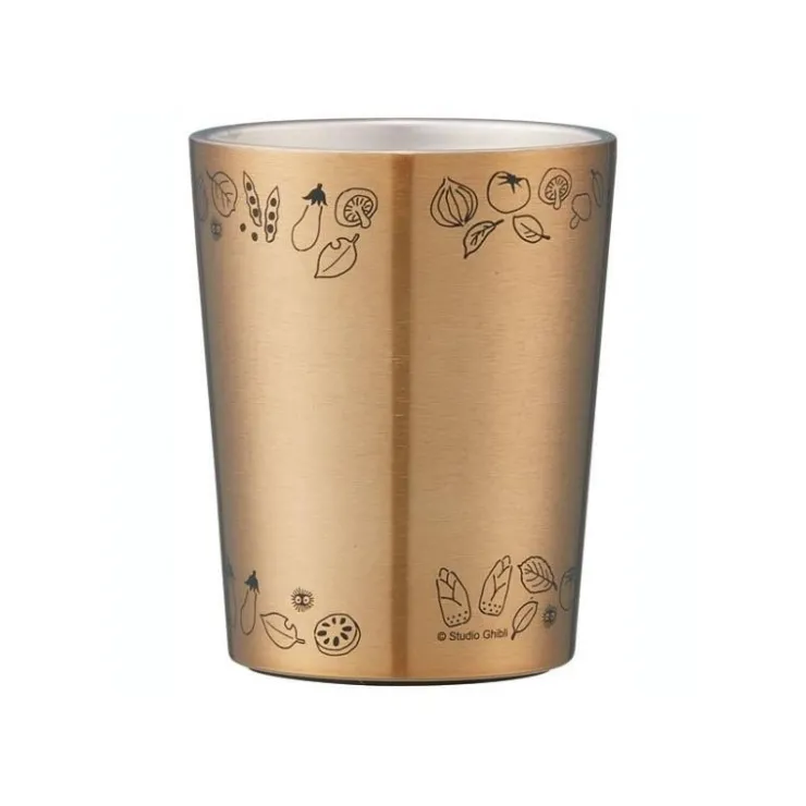 Maison Ghibli Tumbler Café 240ml Orange - Mon Voisin Totoro