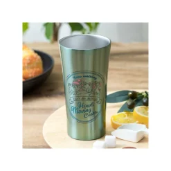 Maison Ghibli Tumbler Metal 400ml N’aie pas peur - Le Château ambulant