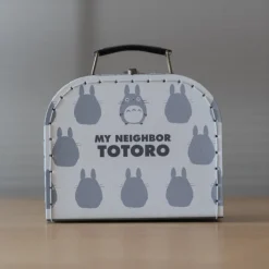 Maison Ghibli Valisette S Silhouette Totoro Gris - Mon Voisin Totoro