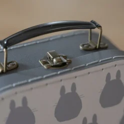 Maison Ghibli Valisette S Silhouette Totoro Gris - Mon Voisin Totoro