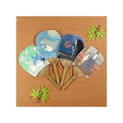 Maison Ghibli Éventail Bamboo Chihiro & No Face - Le Voyage de Chihiro
