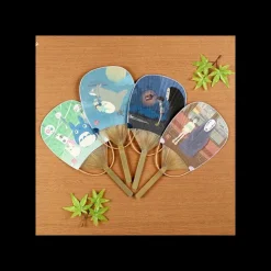 Maison Ghibli Éventail Bambou Totoro Volant - Mon Voisin Totoro