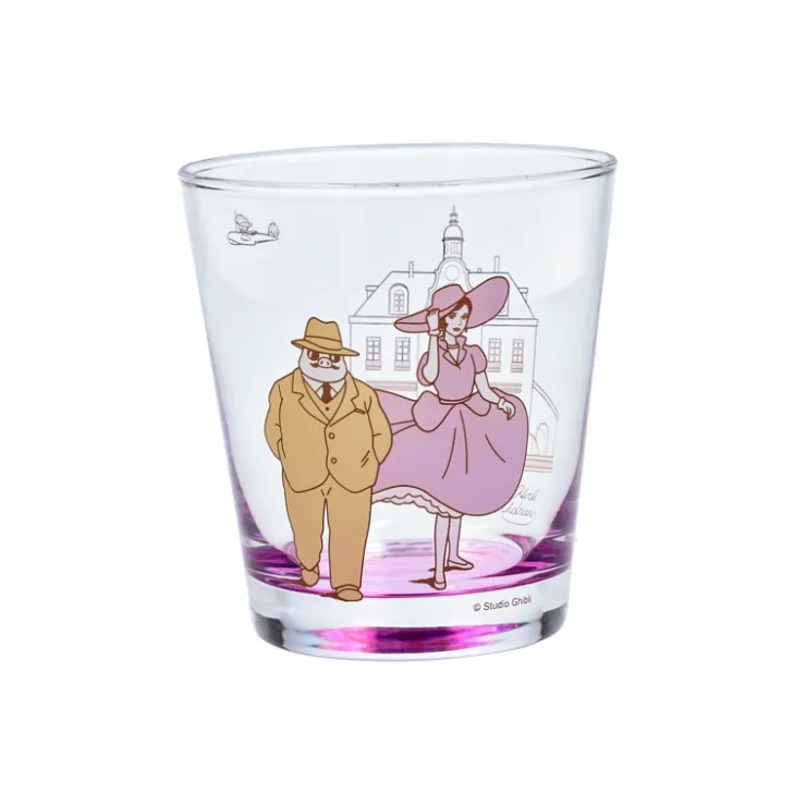 Maison Ghibli Verre décoré Marco & Gina - Porco Rosso