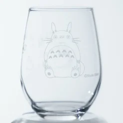 Maison Ghibli Verre gravé Totoro et gland - Mon Voisin Totoro