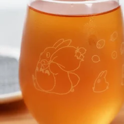 Maison Ghibli Verre gravé Totoro et gland - Mon Voisin Totoro