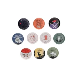 Maison Ghibli Vintage Badge Collection 1 badge Mystere - Princesse Mononoké