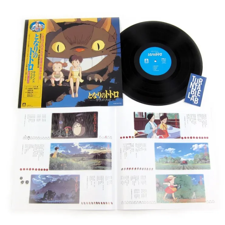 Maison Ghibli Vinyle Soundbook édition limitée livret 4 p - Mon Voisin Totoro